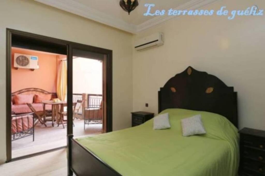 Appartamento Les Terrasses De Gueliz Marrakesh Esterno foto
