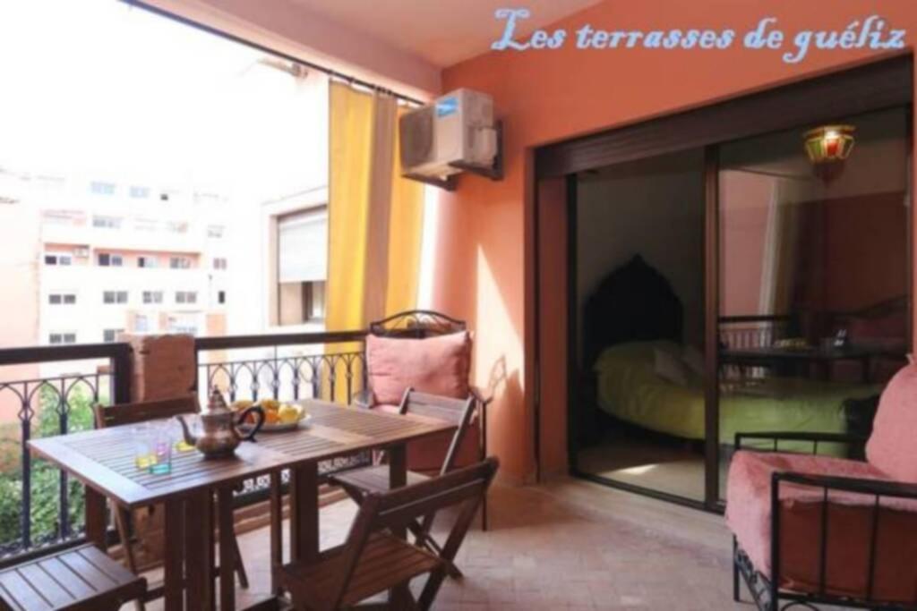 Appartamento Les Terrasses De Gueliz Marrakesh Esterno foto