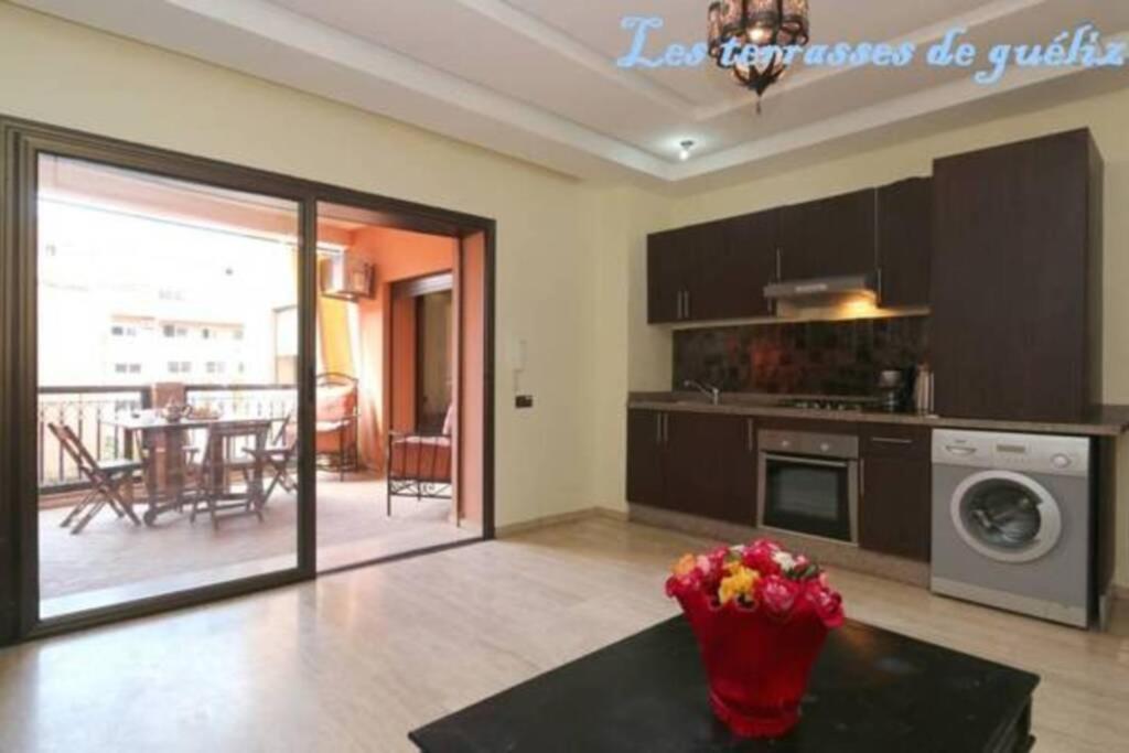 Appartamento Les Terrasses De Gueliz Marrakesh Esterno foto